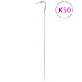 Vidaxl tentharingen 50 st ø3 mm 23 cm gegalvaniseerd staal