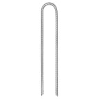 Vidaxl tentharingen 12 st u-vormig ø7 mm 30 cm gegalvaniseerd staal