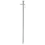 Vidaxl tentharingen 24 st 8 mm 30 cm gegalvaniseerd staal
