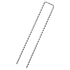 Vidaxl grondharingen 25 st u-vormig 20x4 cm gegalvaniseerd staal