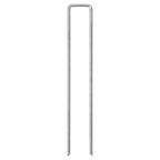 Vidaxl grondharingen 25 st u-vormig 20x4 cm gegalvaniseerd staal