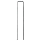 Vidaxl grondharingen 50 st u-vormig 20x4 cm gegalvaniseerd staal