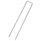 Vidaxl grondharingen 25 st u-vormig 20x3,5 cm gegalvaniseerd staal