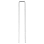 Vidaxl grondharingen 25 st u-vormig 20x3,5 cm gegalvaniseerd staal