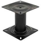 VidaXL Bootstoelpoot 18 cm staal zwart