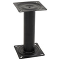 Vidaxl bootstoelpoot 33 cm staal zwart