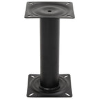 Vidaxl bootstoelpoot 33 cm staal zwart