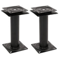 Vidaxl bootstoelpoten 2 st met 360° draaiplateau staal