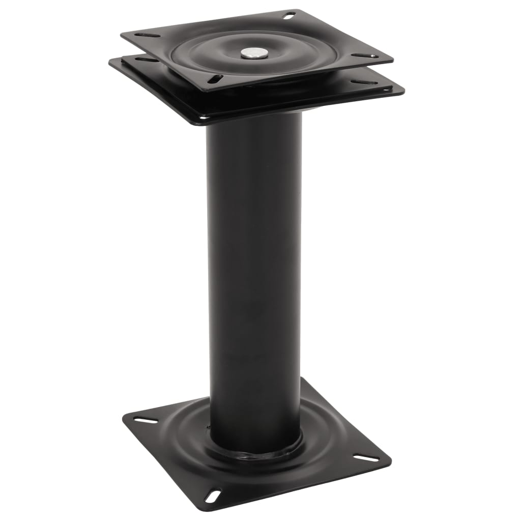 Vidaxl bootstoelpoten 2 st met 360° draaiplateau staal
