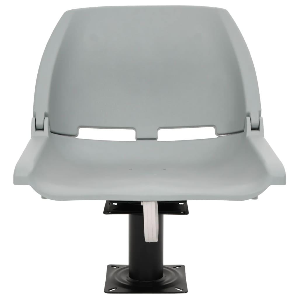 Vidaxl bootstoelen 2 st met poot 360° draaibaar