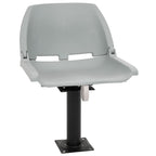 Vidaxl bootstoelen 2 st met poot 360° draaibaar