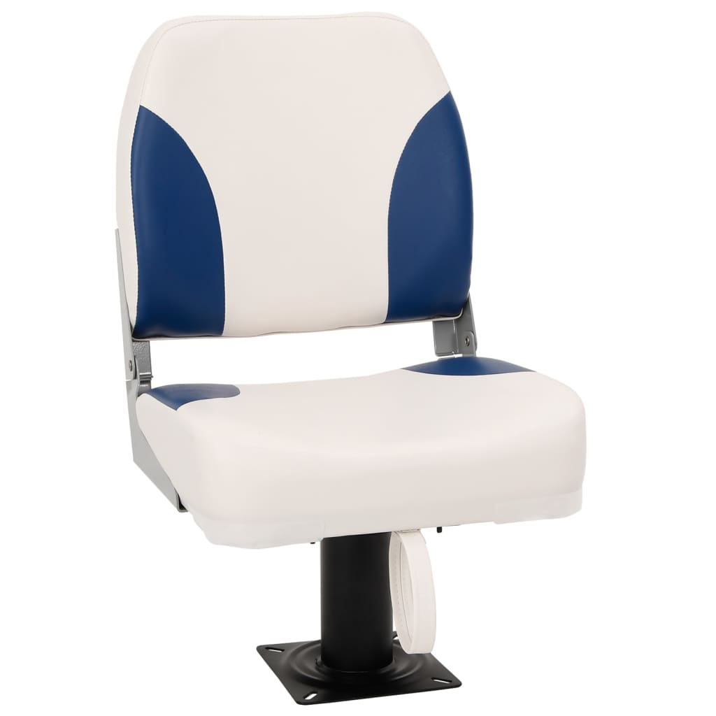 Vidaxl bootstoelen 2 st met poot 360° draaibaar