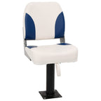 Vidaxl bootstoelen 2 st met poot 360° draaibaar