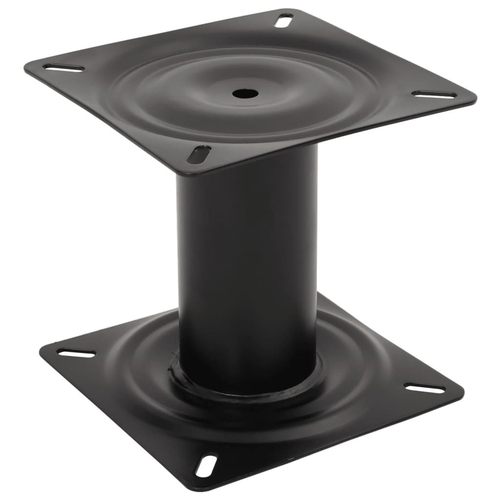 Vidaxl bootstoelen 2 st met poot 360° draaibaar