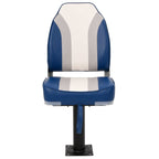 Vidaxl bootstoelen 2 st met poot 360° draaibaar