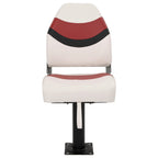 Vidaxl bootstoelen 2 st met poot 360° draaibaar