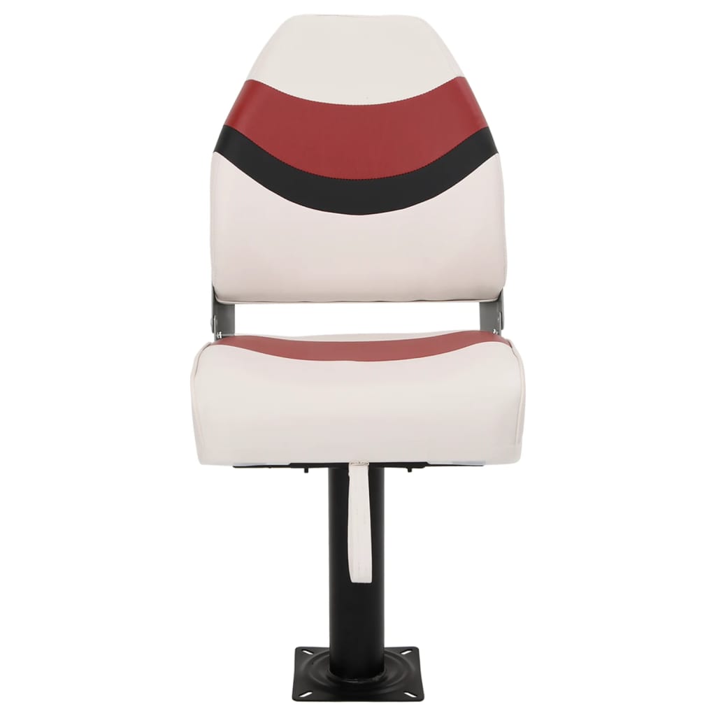 Vidaxl bootstoelen 2 st met poot 360° draaibaar