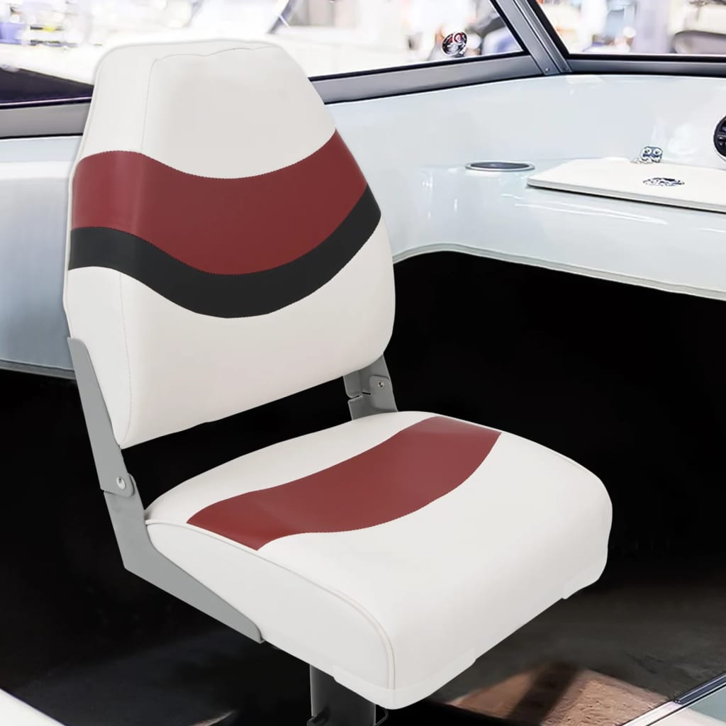 Vidaxl bootstoelen 2 st met poot 360° draaibaar