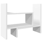 Vidaxl bureau organiser 38,5x17x39 cm bewerkt hout wit