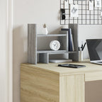 Vidaxl bureau organiser 38,5x17x39 cm bewerkt hout grijs sonoma eiken