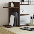 Vidaxl bureau organiser 42x21,5x42 cm bewerkt hout bruin eikenkleurig