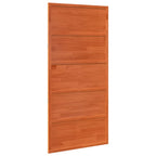 Vidaxl schuifdeur 100x208 cm massief grenenhout wasbruin
