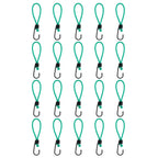 Vidaxl spanelastieken met haken 20 st 15 cm