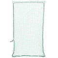 Vidaxl aanhangwagennet elastisch touw 2,5x1,5 m polypropeen groen