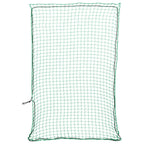 Vidaxl aanhangwagennet elastisch touw 5x3,5 m polypropeen groen