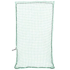 Vidaxl aanhangwagennet elastisch touw 6x3,5 m polypropeen groen