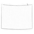 Vidaxl aanhangwagennet elastisch touw 3,5x3 m polypropeen wit