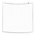Vidaxl aanhangwagennet elastisch touw 4x4 m polypropeen wit