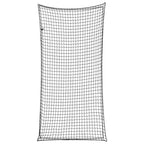 Vidaxl aanhangwagennet elastisch touw 4x2 m polypropeen zwart
