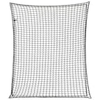 Vidaxl aanhangwagennet elastisch touw 3,5x3 m polypropeen zwart