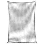 Vidaxl aanhangwagennet elastisch touw 5x3,5 m polypropeen zwart