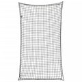 Vidaxl aanhangwagennet elastisch touw 6x3,5 m polypropeen zwart