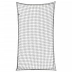Vidaxl aanhangwagennet elastisch touw 6x3,5 m polypropeen zwart