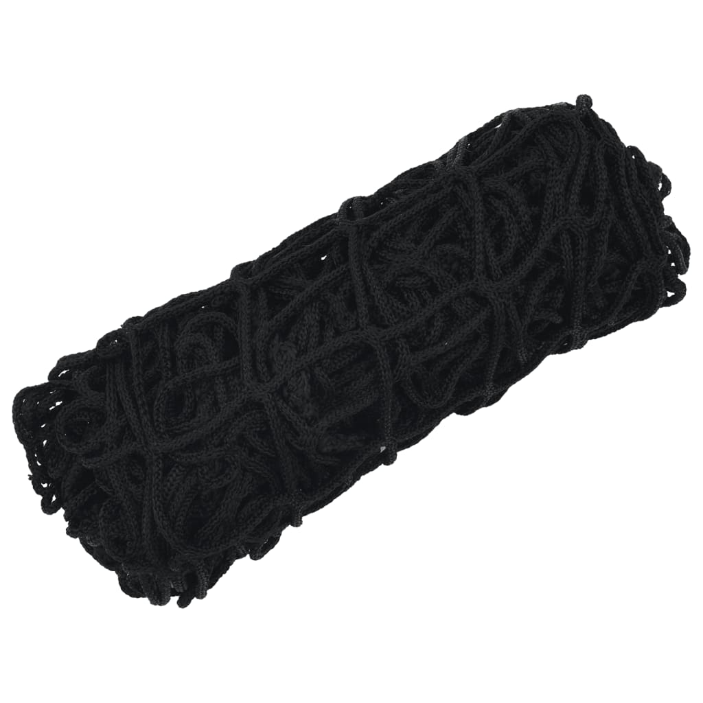 Vidaxl hooinetten 2 st 75x50 cm rond polypropeen zwart