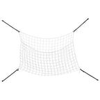 Vidaxl hooinetten 2 st 150x90 cm rechthoekig polypropeen wit