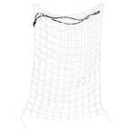 Vidaxl hooinetten 2 st 75x50 cm rond polypropeen wit