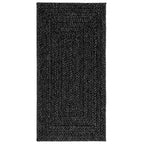 Vidaxl vloerkleed zizur binnen en buiten 60x110 cm jute look antraciet