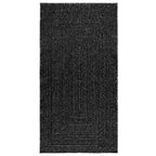 Vidaxl vloerkleed zizur binnen en buiten 80x150 cm jute look antraciet