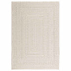 Vidaxl vloerkleed zizur room binnen en buiten 120x170 cm jute look