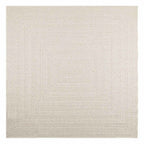 Vidaxl vloerkleed zizur room binnen en buiten 200x200 cm jute look