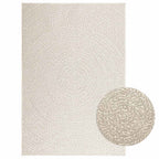 Vidaxl vloerkleed zizur room binnen en buiten 120x170 cm jute look