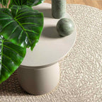 Vidaxl vloerkleed zizur room binnen en buiten ø 200 cm jute look