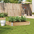 Vidaxl plantenbak 100x50 cm massief grenenhout
