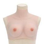 Vidaxl borstprothese d-cup silicone kaukasisch