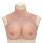 Vidaxl borstprothese h-cup silicone naturel