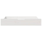 Vidaxl bedlades 2 st 95x55x17 cm massief grenenhout